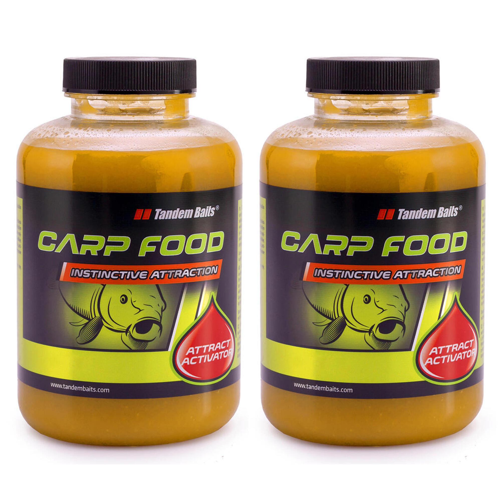 TANDEM BAITS Attract Activator Carp Food Ovocný Mix 500ml 2ks