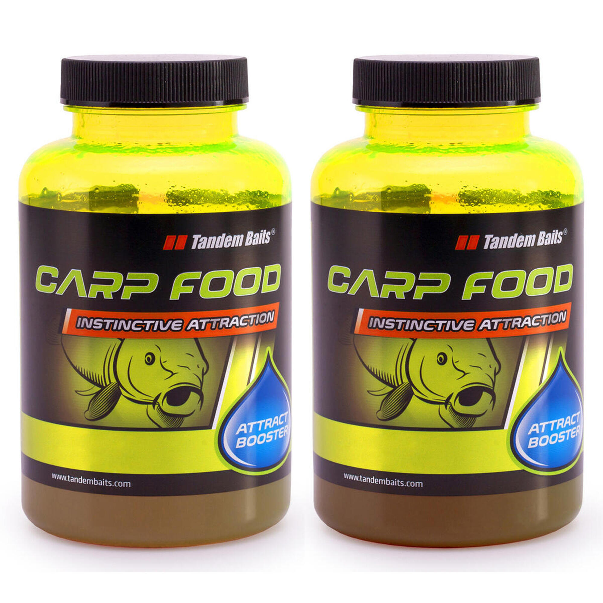 TANDEM BAITS Booster do PVA Carp Food Rybí Mix 300ml 2ks