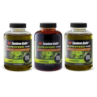 Superfeed pure visolie hennep 3-pack set