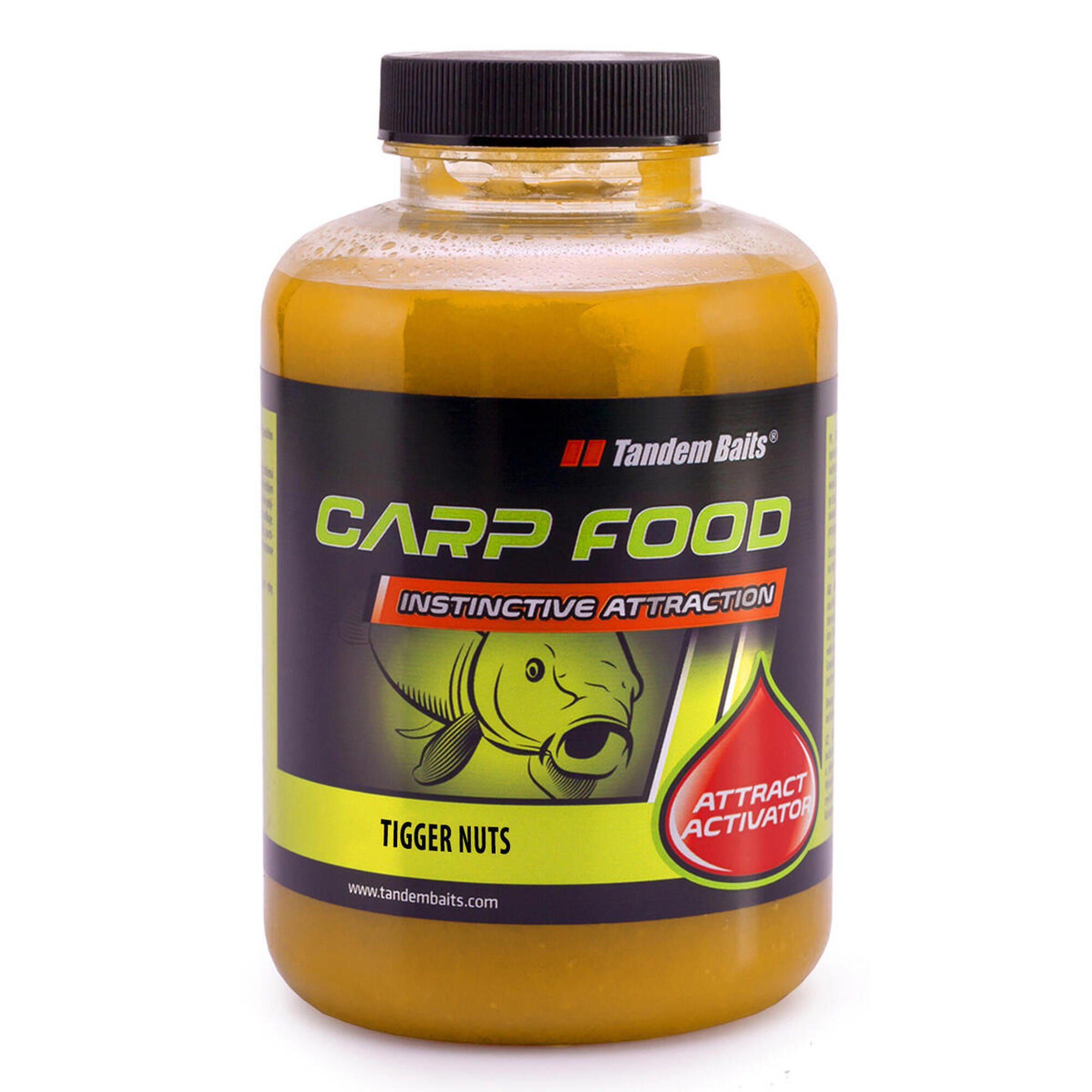 TANDEM BAITS Attract Activator Carp Food Tygří ořech 500ml