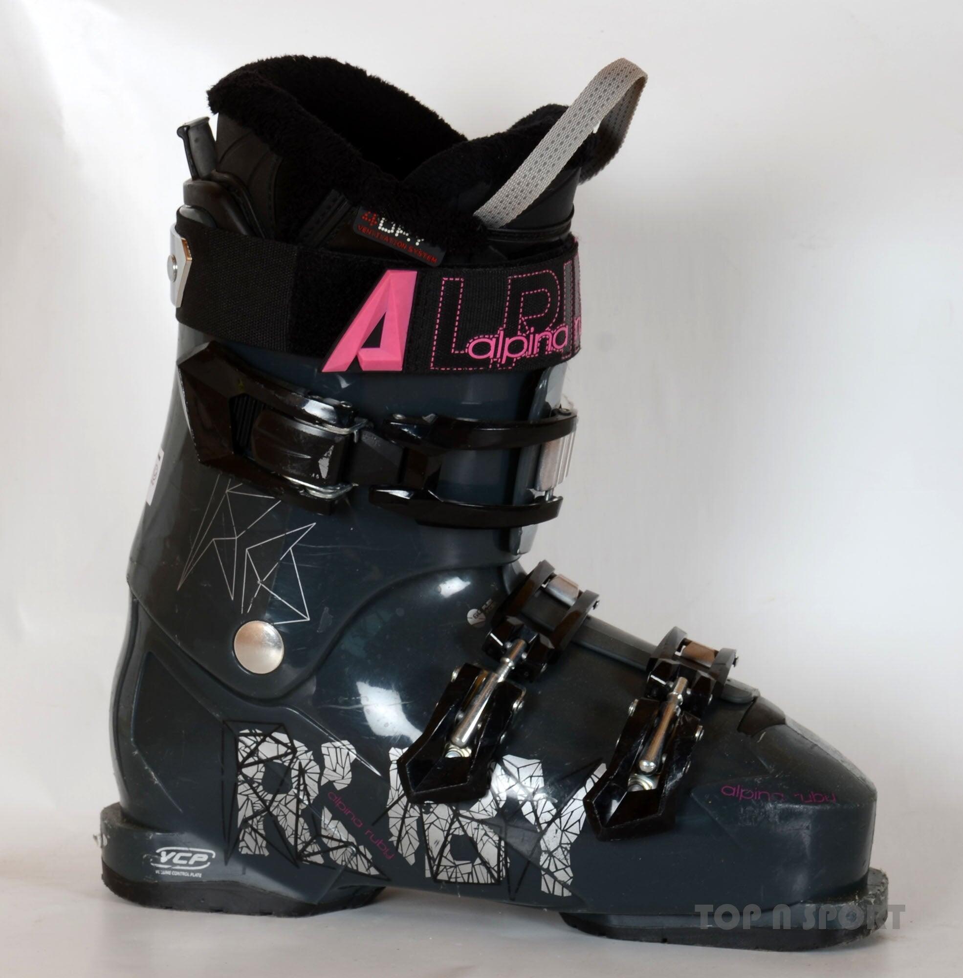 ALPINA RECONDITIONNE - Alpina RUBY 6 - chaussures de ski d'occasion  Femme - BON