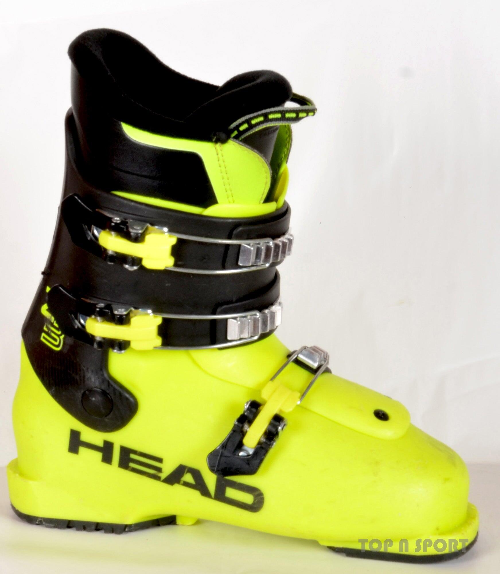 HEAD RECONDITIONNE - Chaussures de ski Junior Head Z3 yellow - BON