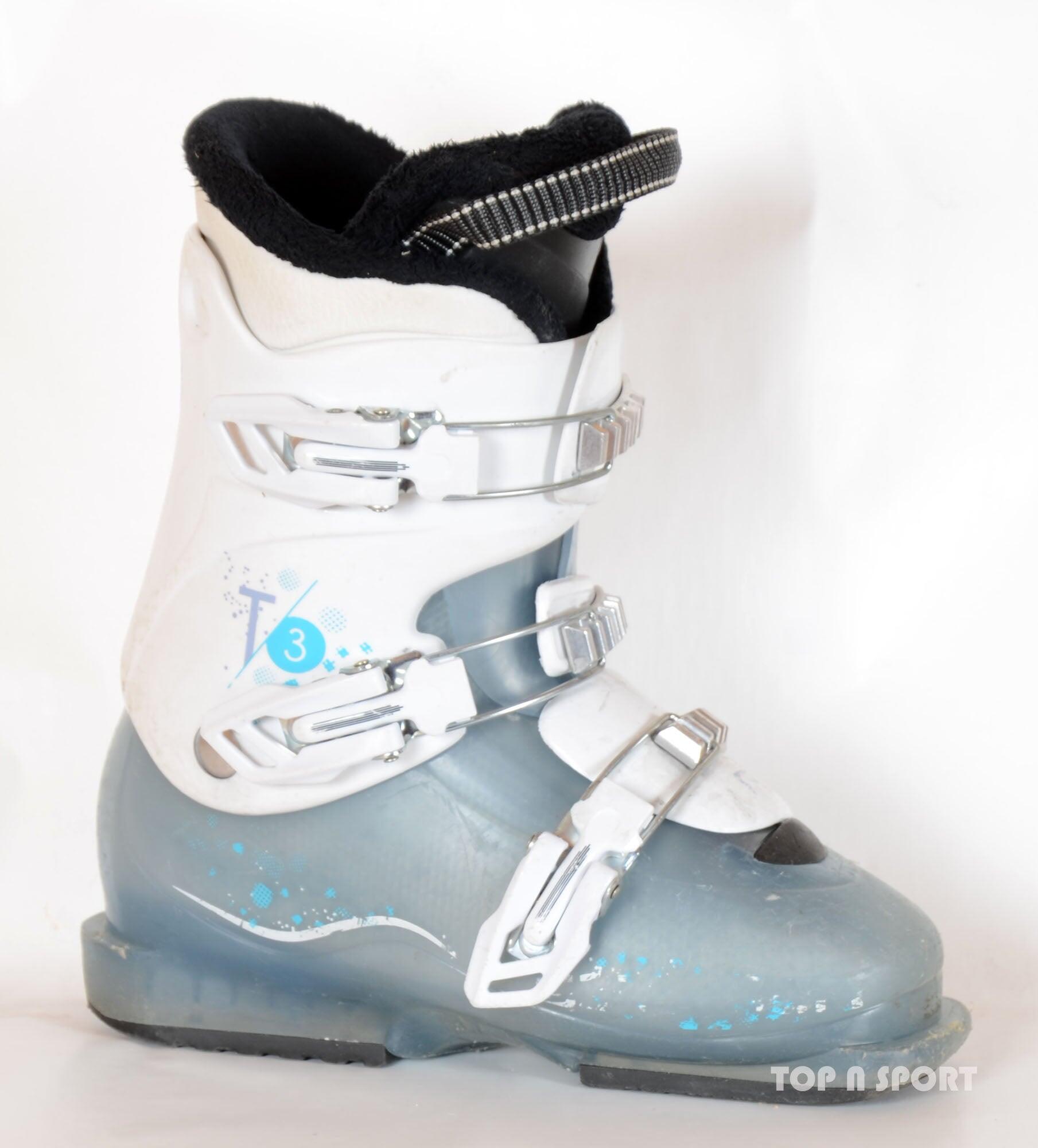 SALOMON RECONDITIONNE - Salomon T3 Girly - chaussures de ski d'occasion  Junior - BON