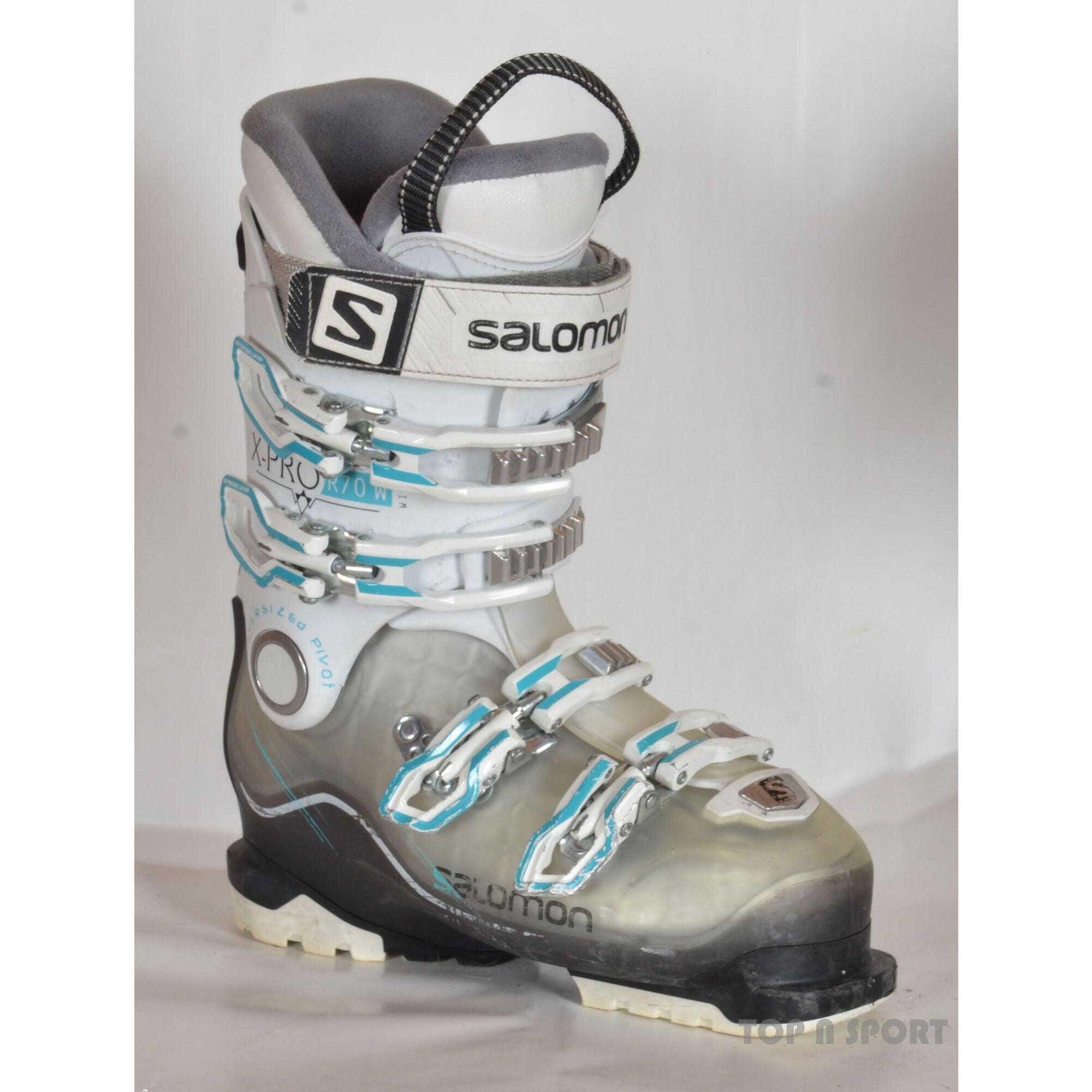 Salomon - Reconditionne - Salomon X-pro 70 R W - Chaussures De Ski D'Occasion Femme - Bon - Chaussures De Ski - Multicolore - 24,5 Cm - Decathlon