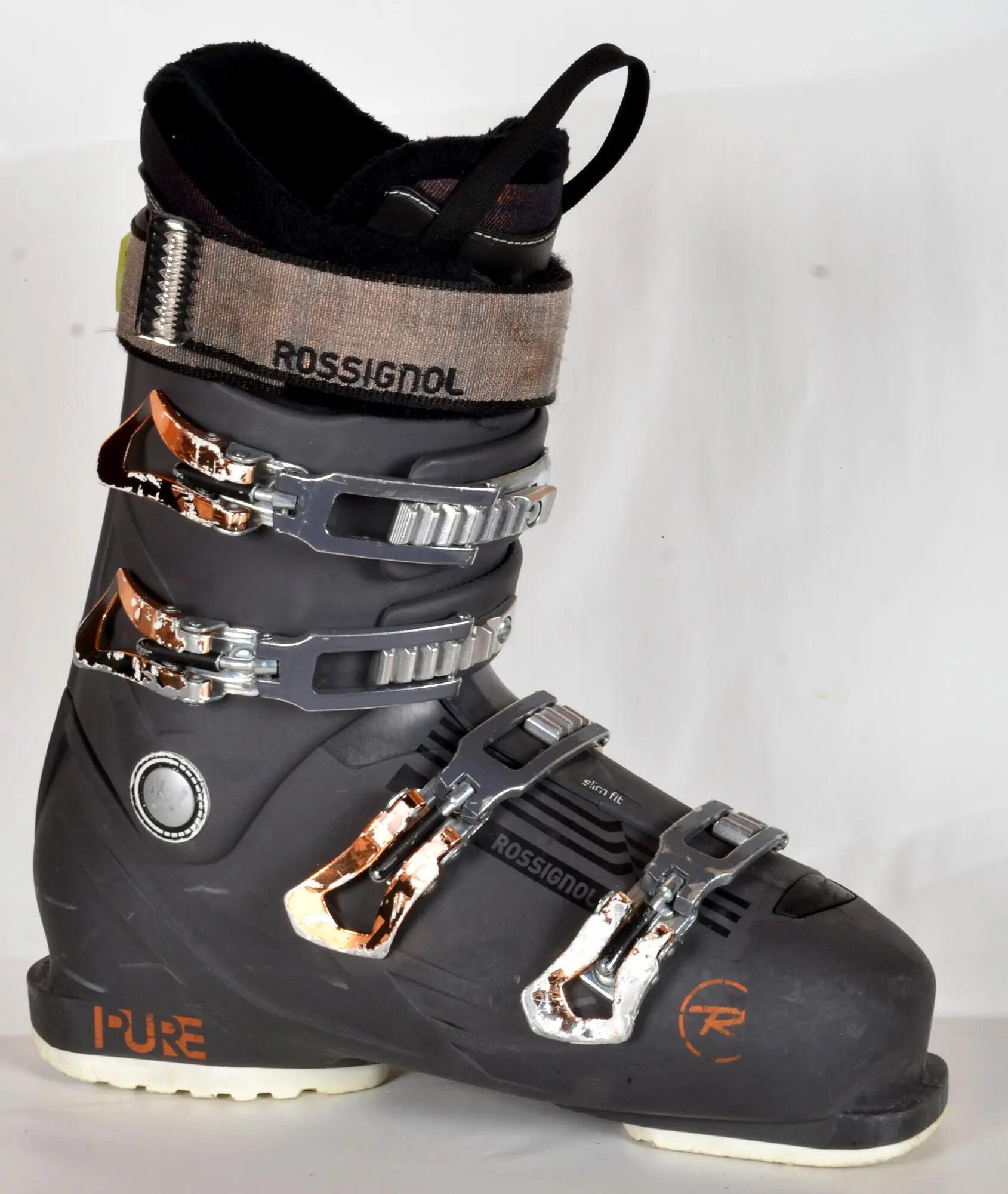 RECONDITIONNE - Chaussures de ski Rossignol PURE 100 W - BON 1/1