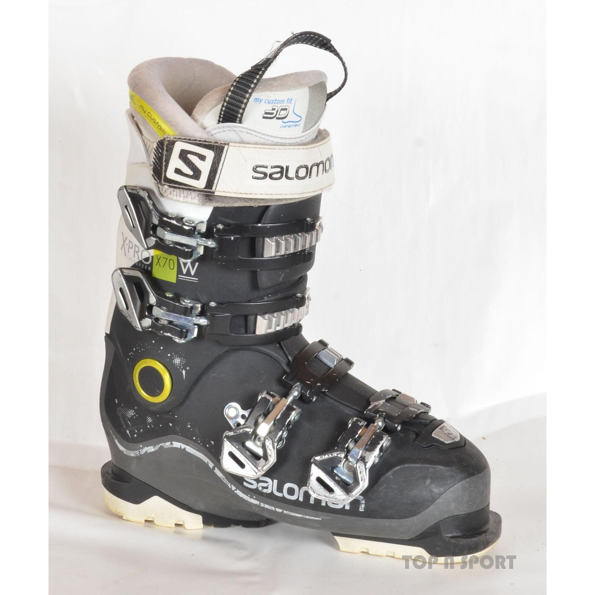 Salomon - Reconditionne - Salomon X-pro X 70 W - Chaussures De Ski D'Occasion Femme - Bon - Chaussures De Ski - Multicolore - 24 Cm - Decathlon