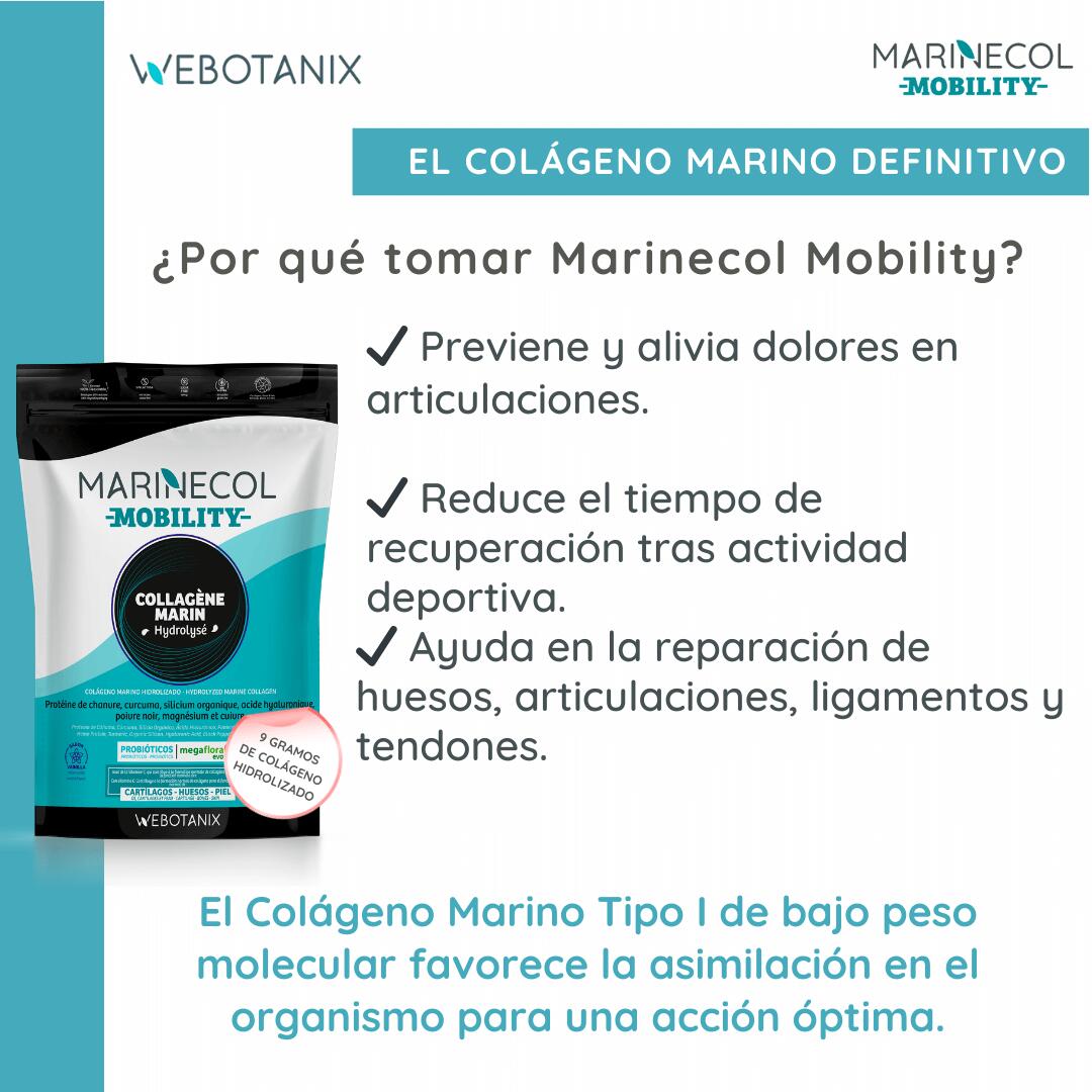 Marinecol Mobility com Colagénio Marinho, Cúrcuma, Magnésio e MegaFlora9 – 275 g 3/6