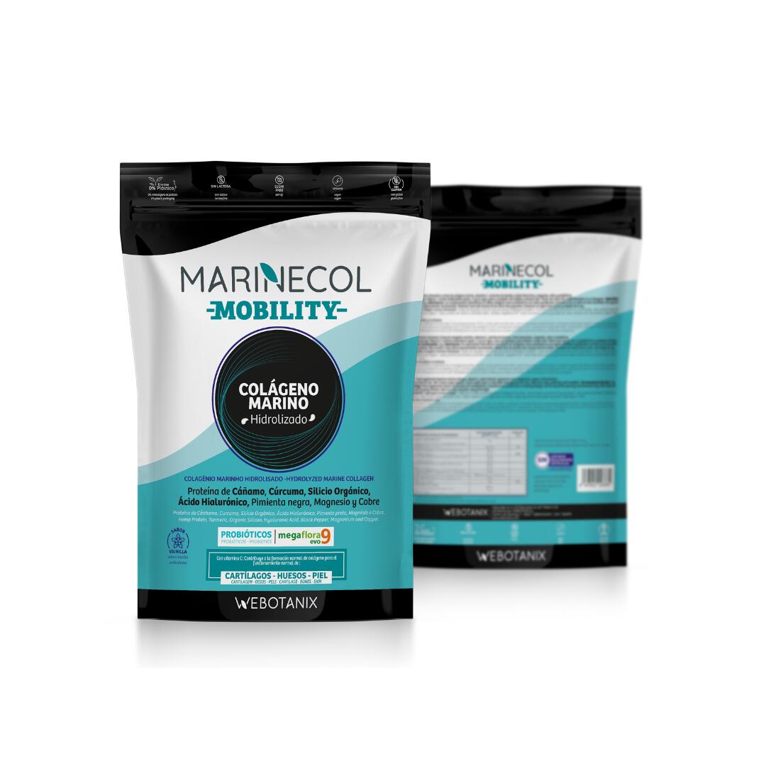Marinecol Mobility com Colagénio Marinho, Cúrcuma, Magnésio e MegaFlora9 – 275 g 2/6
