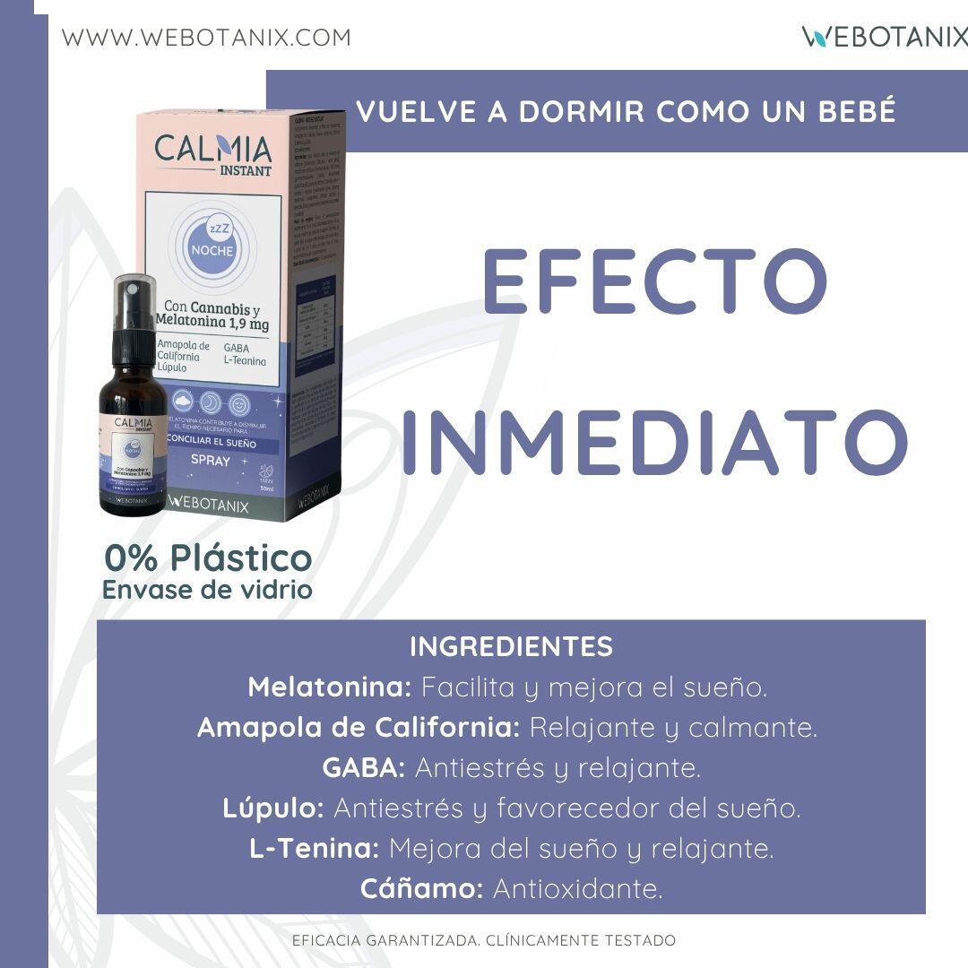 Calmia Night Spray Instantâneo com Melatonina, GABA e L-Teanina – 30 ml 3/5
