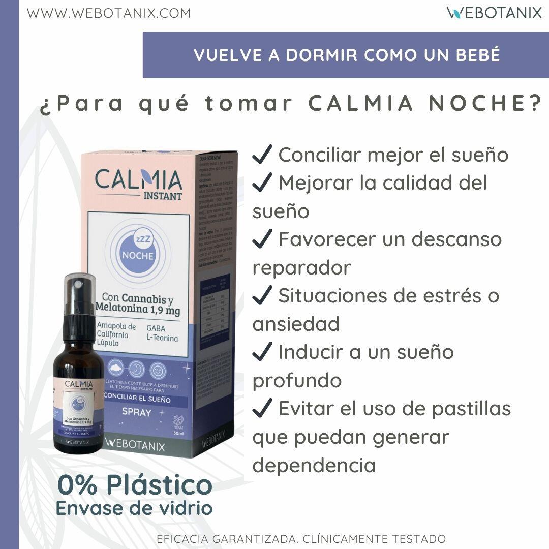 Calmia Night Spray Instantâneo com Melatonina, GABA e L-Teanina – 30 ml 5/5