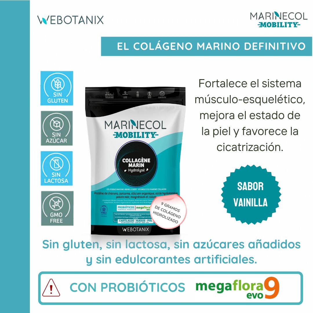 Marinecol Mobility com Colagénio Marinho, Cúrcuma, Magnésio e MegaFlora9 – 275 g 5/6