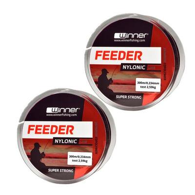 Filo Feeder Nylonic 0.234mm/300m Set da 2