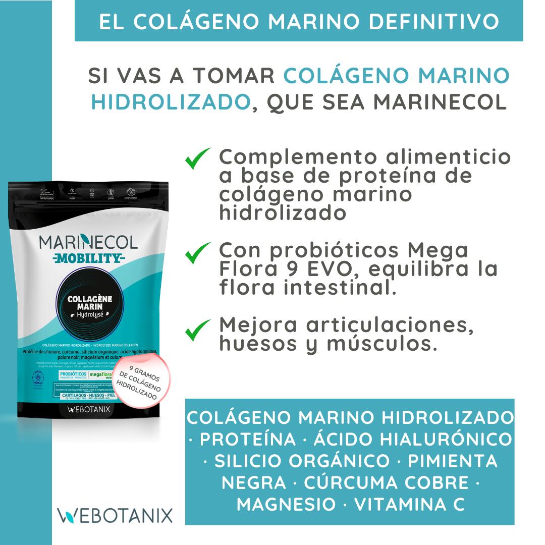 Marinecol Mobility com Colagénio Marinho, Cúrcuma, Magnésio e MegaFlora9 – 275 g 4/6