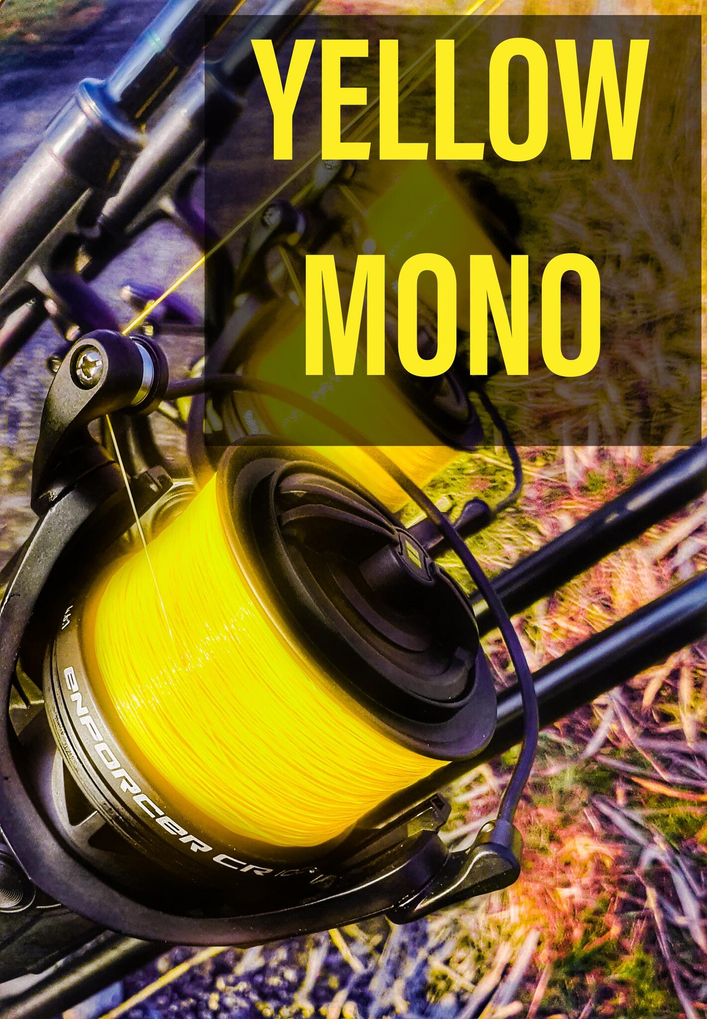 Steel Carp Mono Fluo Yellow 600m 0.30mm 3-Pack Set 3/4
