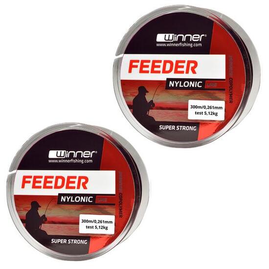 Filo Feeder Nylonic 0.261mm/300m Set da 2