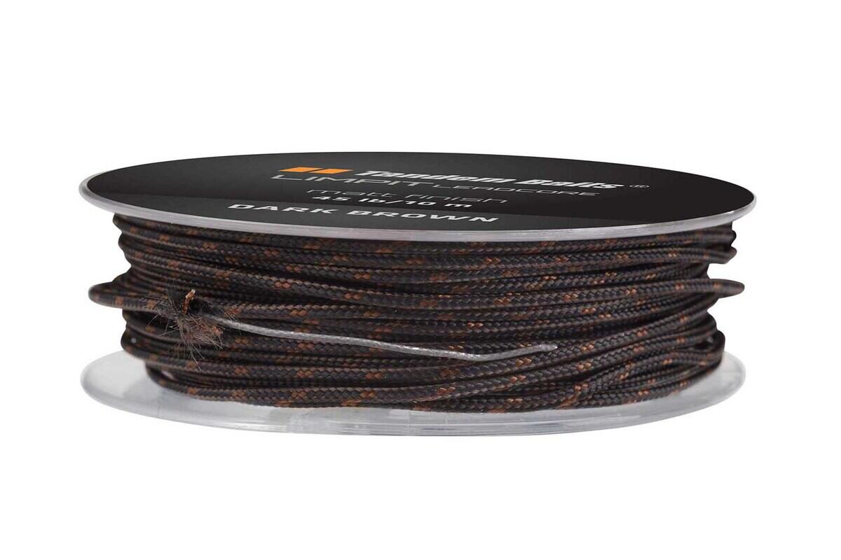 Plecionka przyponowa Limpit Leadcore 45 lb / 10 m Ciemny Brąz