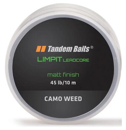 Plecionka przyponowa Limpit Leadcore 45 lb / 10 m Zarośla Kamuflaż