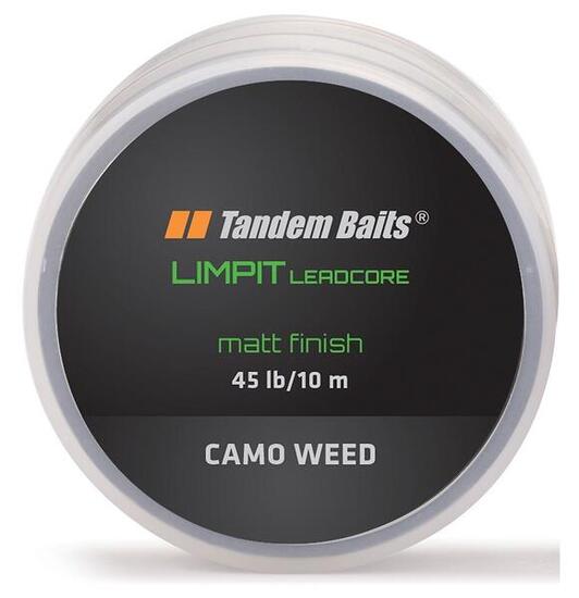 Plecionka przyponowa Limpit Leadcore 45 lb / 10 m Zarośla Kamuflaż