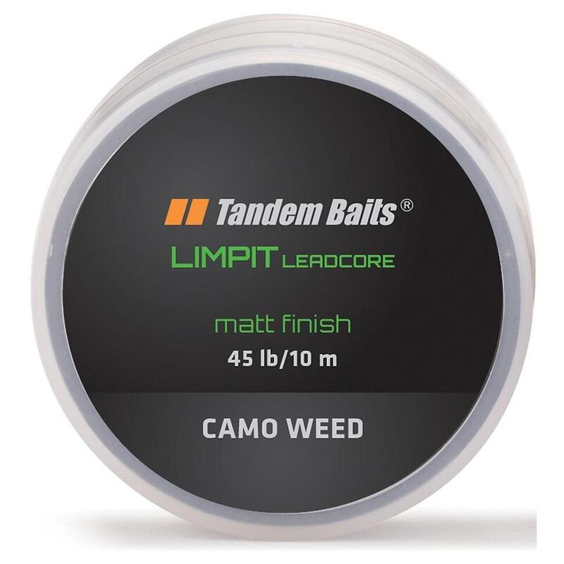 Plecionka przyponowa Limpit Leadcore 45 lb / 10 m Zarośla Kamuflaż