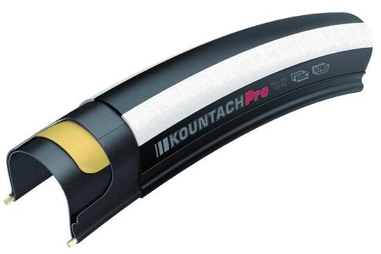 Copertoni Kenda Kountach R2C 700x23c Nero/Bianco