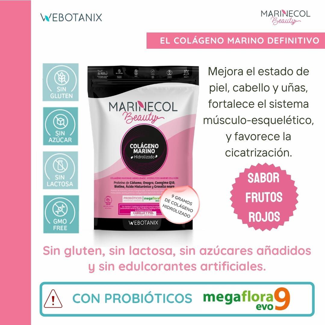 Marinecol Beauty com Colagénio Marinho, Biotina, Q10 e MegaFlora9 – 250 g 5/6
