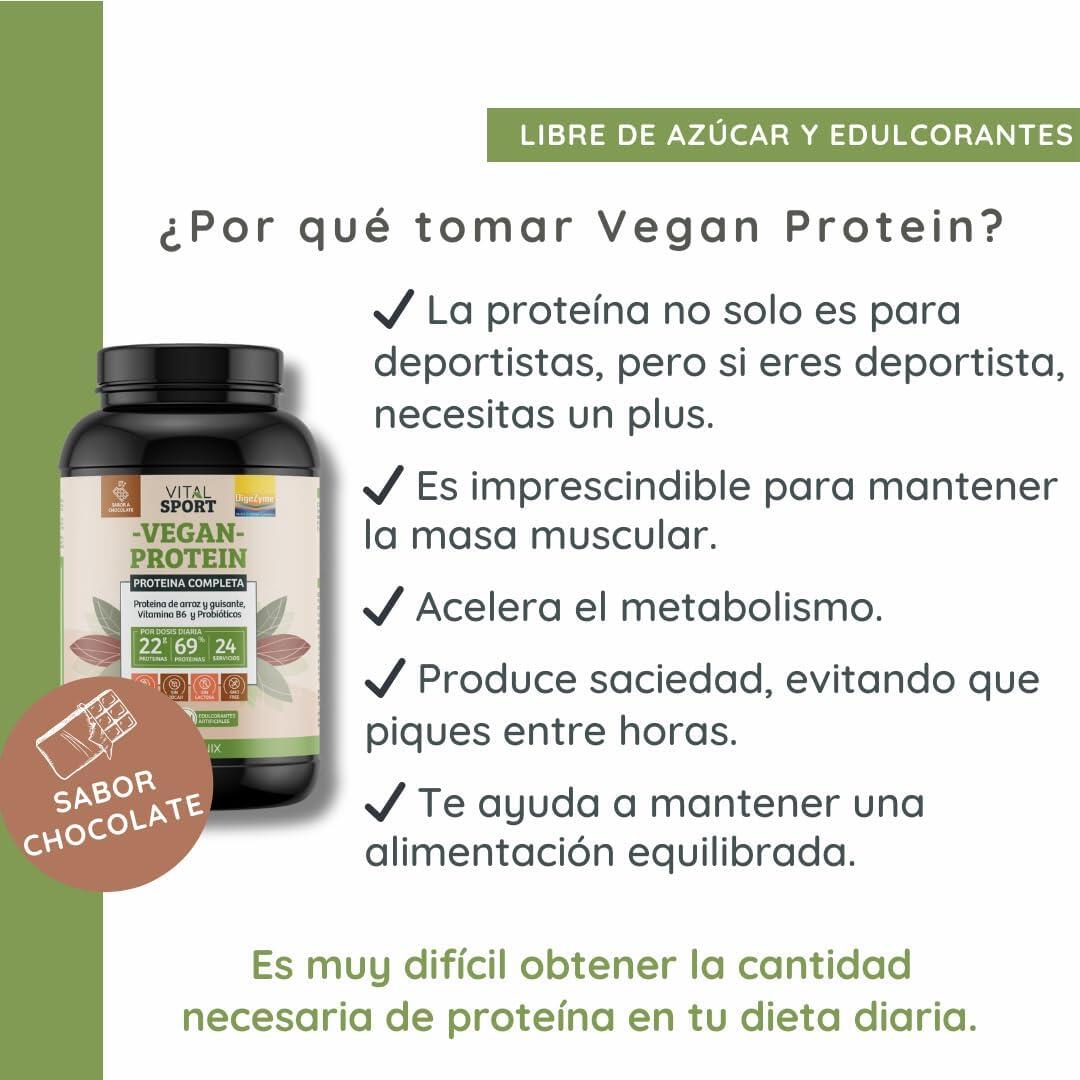 Vegan Protein 23 g por dosis con Guisante, Arroz y Cáñamo – 768 g 3/6