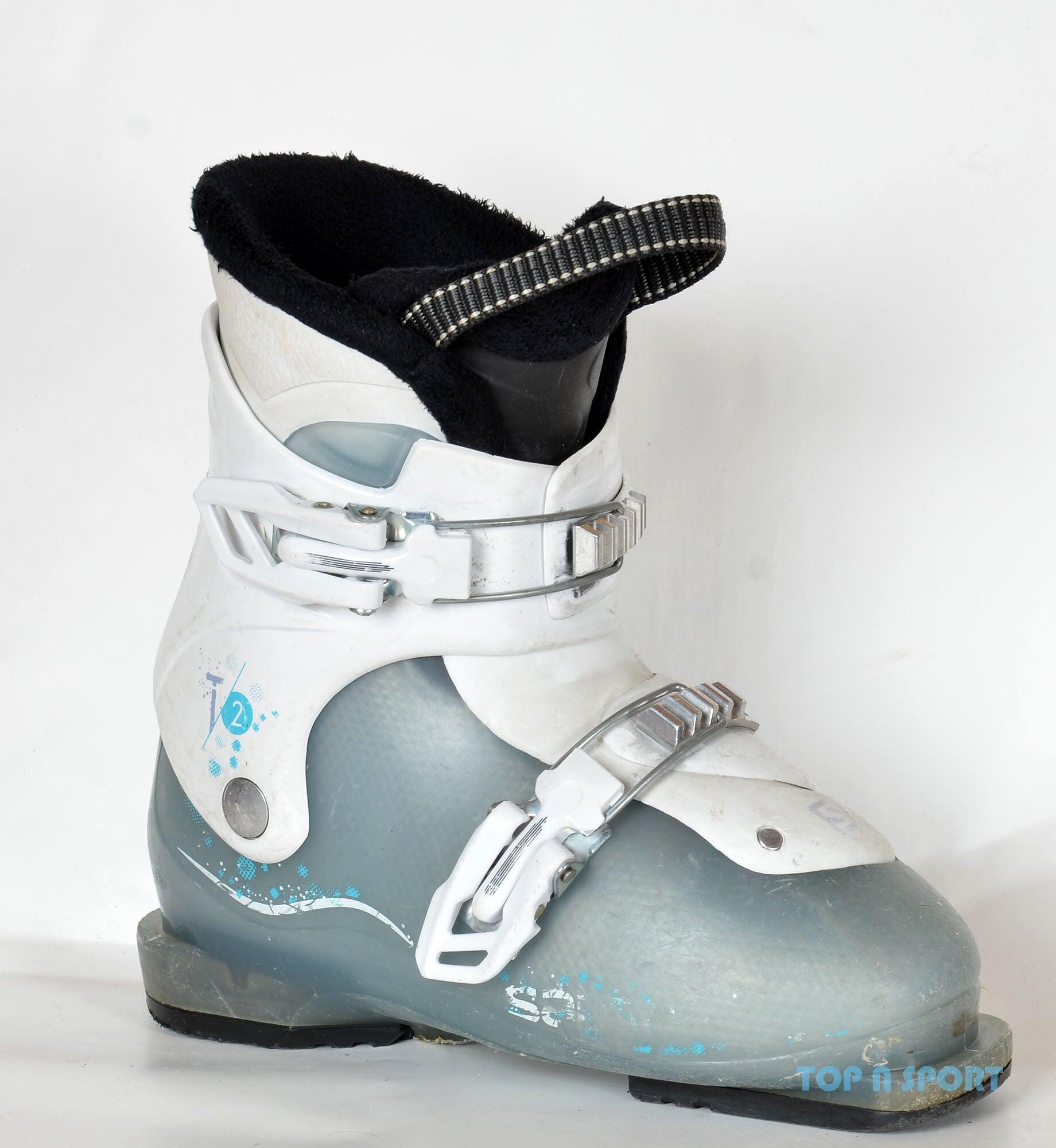 SALOMON RECONDITIONNE - Salomon T2 Girly - chaussures de ski d'occasion Junior - BON