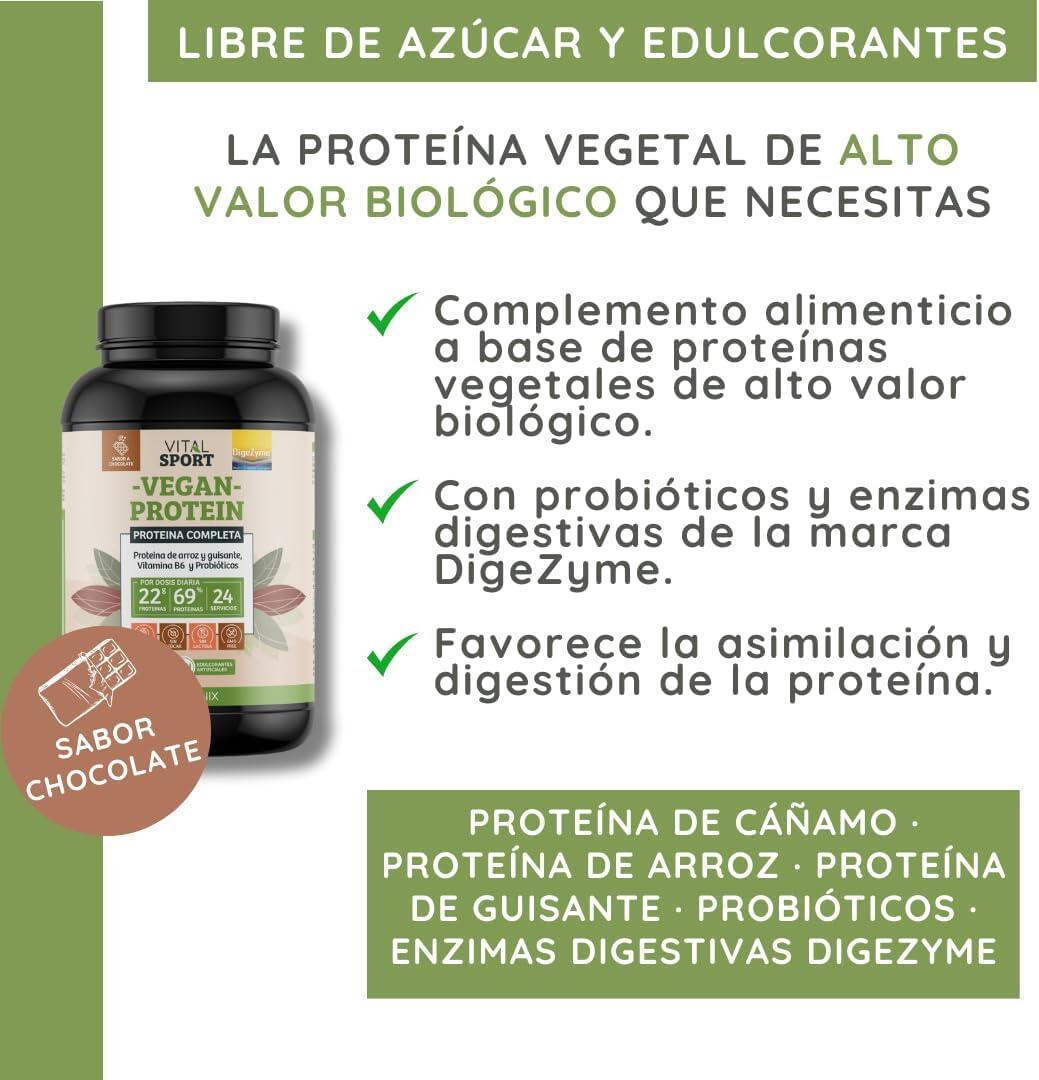 Vegan Protein 23 g por dosis con Guisante, Arroz y Cáñamo – 768 g 2/6