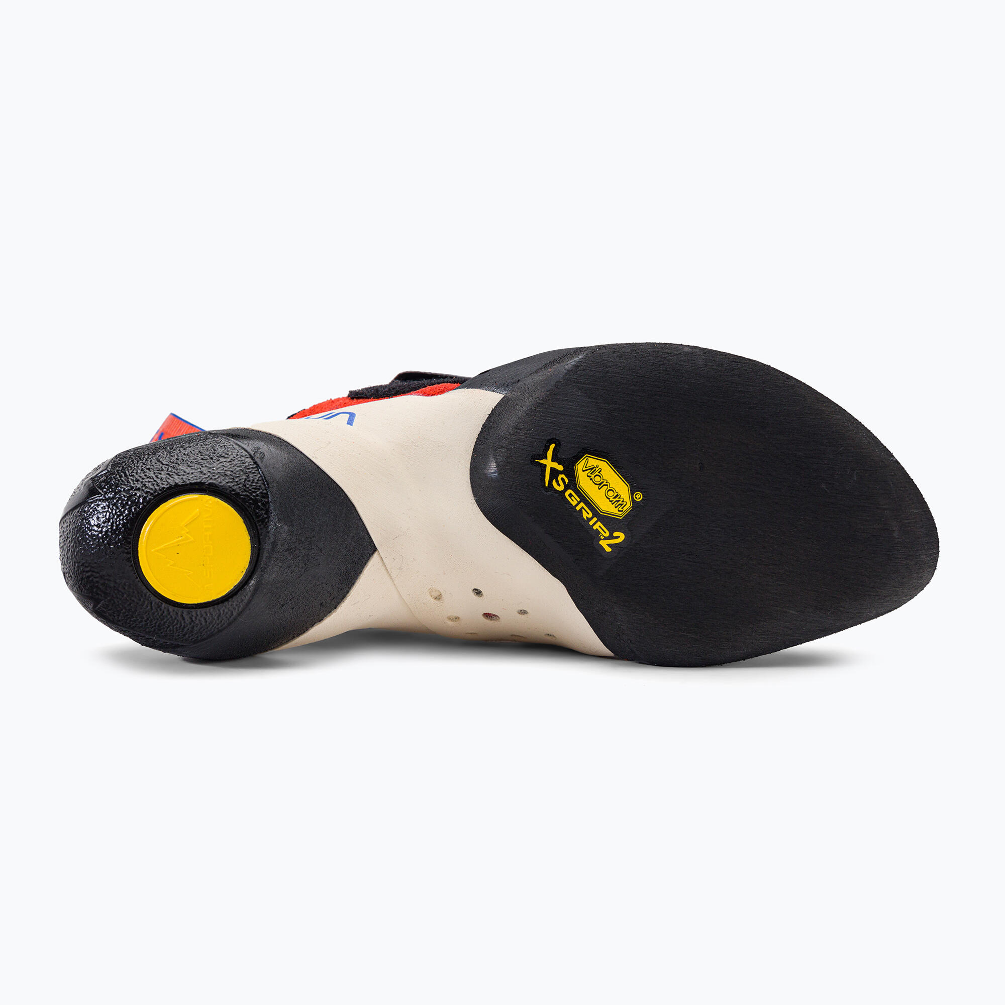 Kletterschuh La Sportiva Solution W White/Lily/Orange, Vibram XS Grip2 5/7