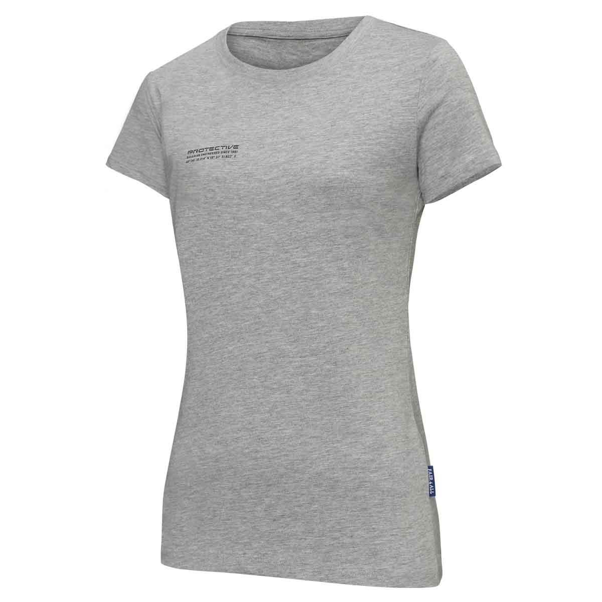 Protective - T-shirt Femme P-rod Avec Un Motif Imprimé Décontracté Hors Vélo - T-shirt Manches Courtes - Gris - Decathlon
