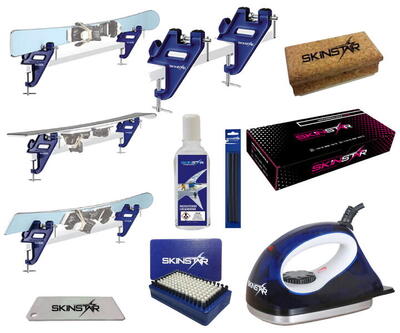 Set sci ceratura Smart morsa cera universale spazzola detergente ferro 8 pz
