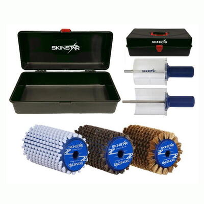Set Spazzole Rotor Pro 6pz 100mm Valigetta Speed Stick & Sicurezza