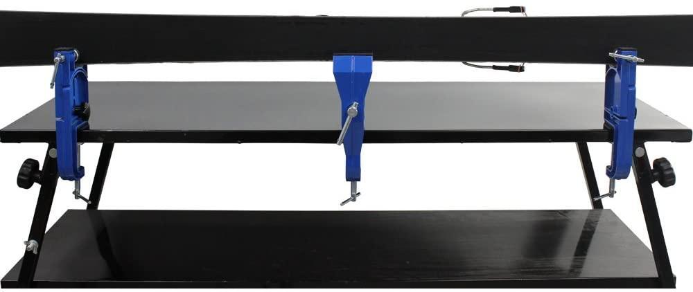 Étau à ski universel – Étau de course robuste pour entretien et affûtage 5/6