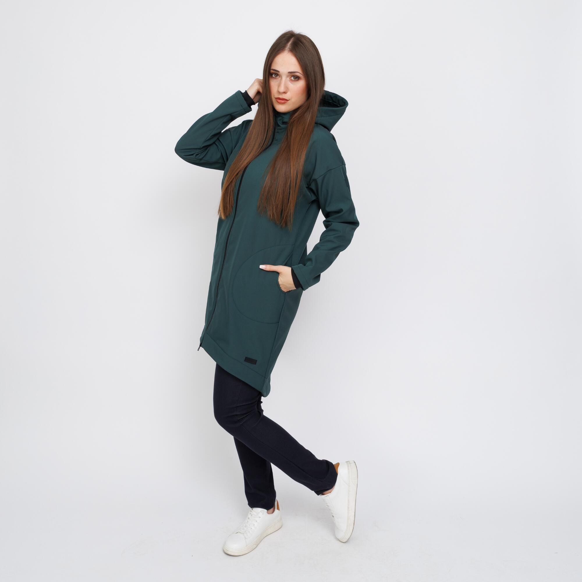 Dámský softshellový oversize kabát 2/7