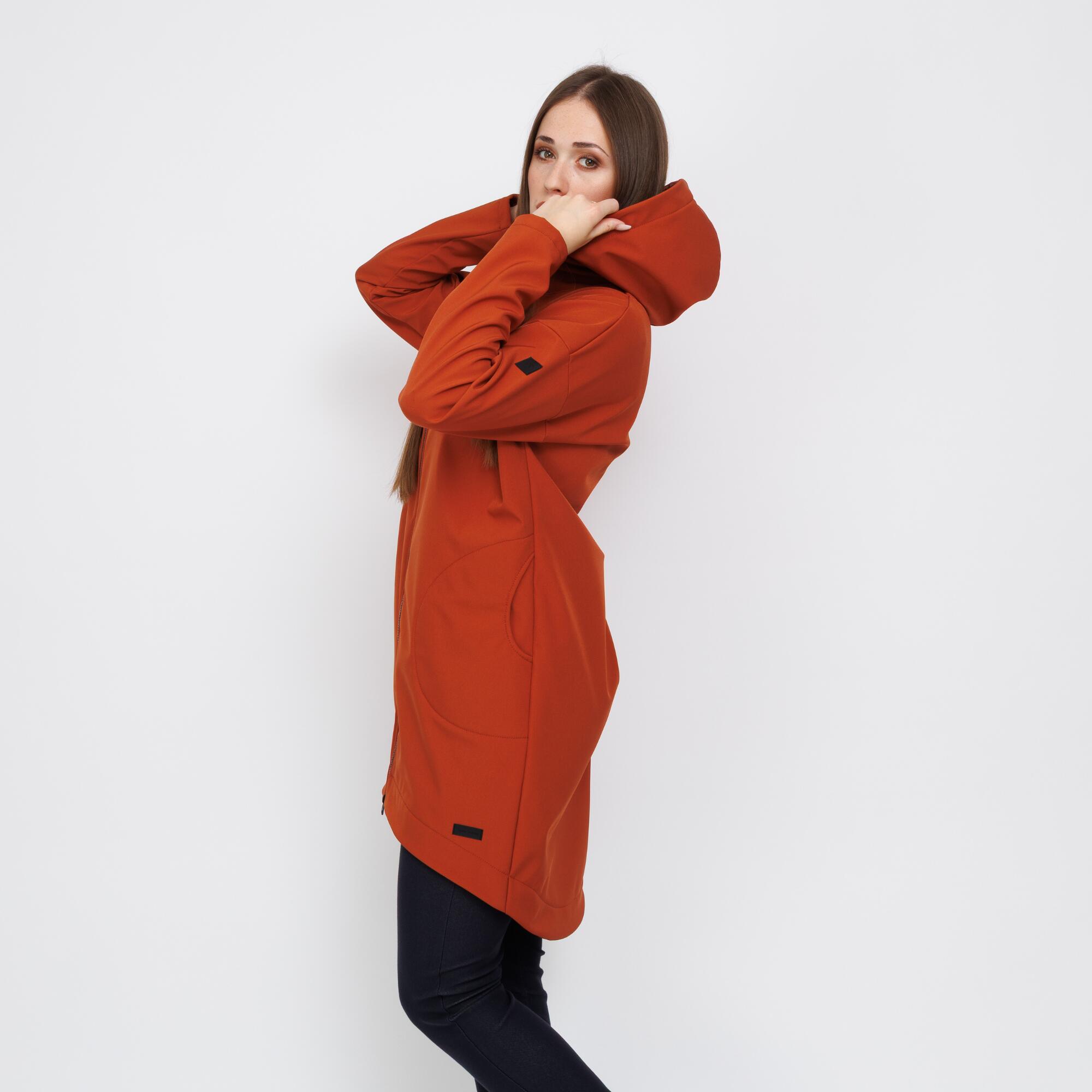 Dámský softshellový oversize kabát 2/7
