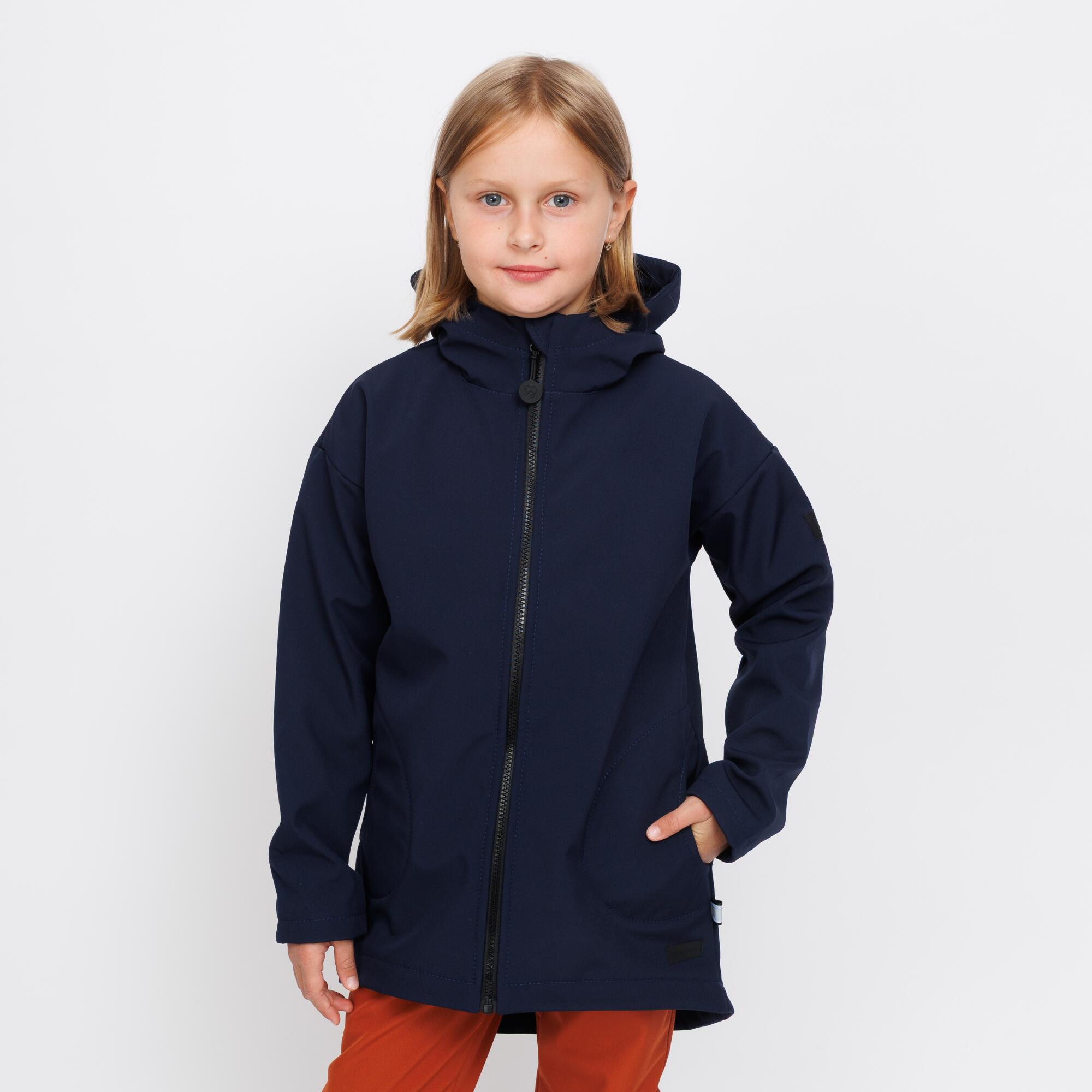 ŠIJEME SRDCEM Dětský softshellový oversize kabátek