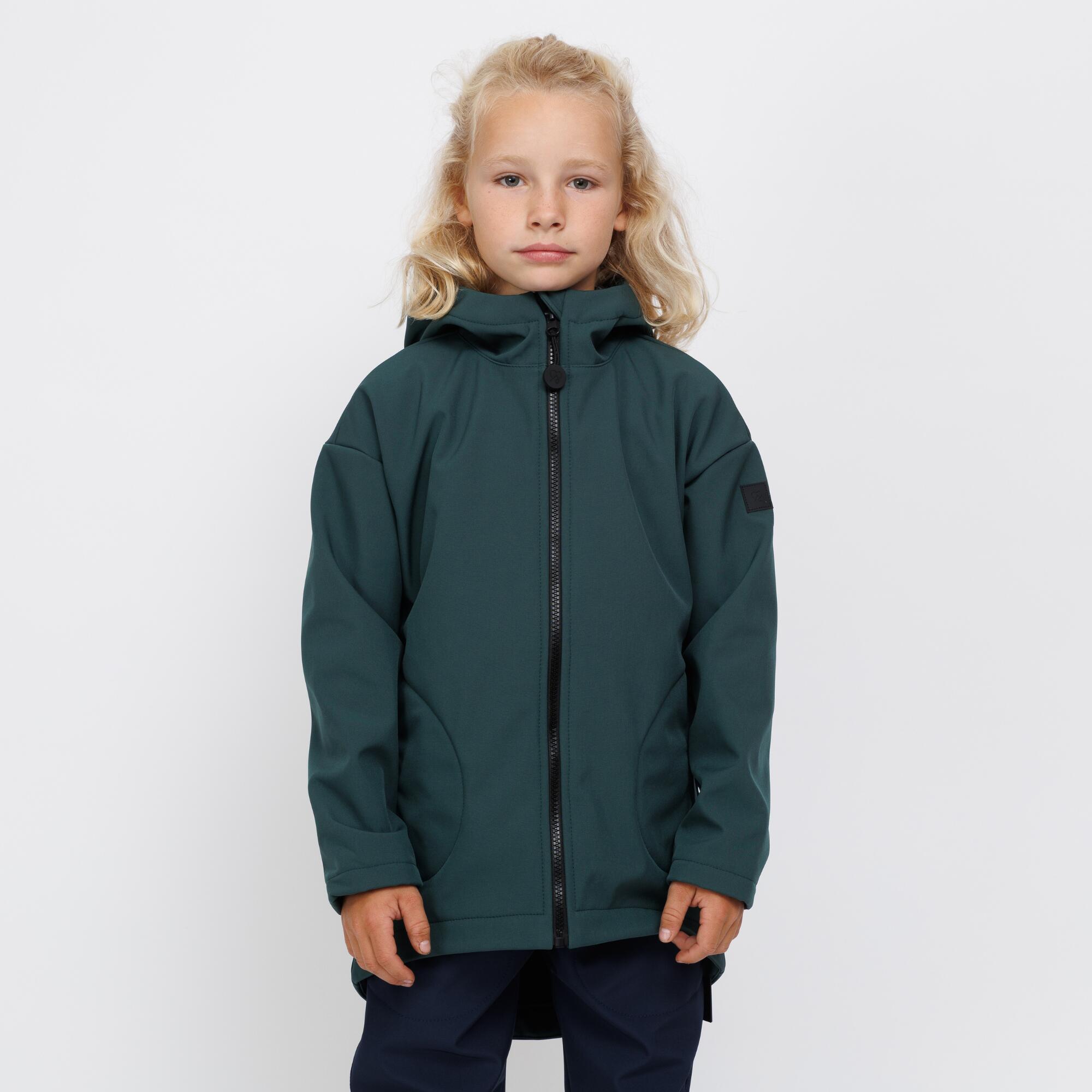 ŠIJEME SRDCEM Dětský softshellový oversize kabátek