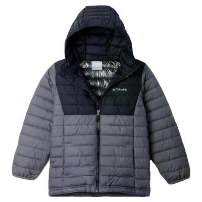 Columbia model powder lite ii hooded jacket kleur blauw