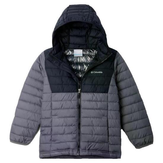 Columbia Modèle Powder Lite Ii Hooded Jacket Couleur Gris