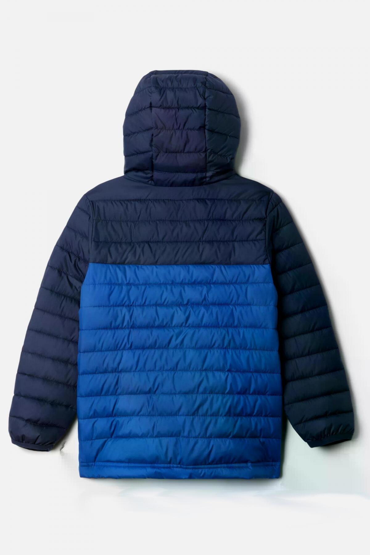 Columbia Modèle Powder Lite Ii Hooded Jacket Couleur Bleu 5/5