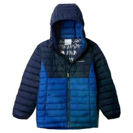 Columbia Modèle Powder Lite Ii Hooded Jacket Couleur Bleu