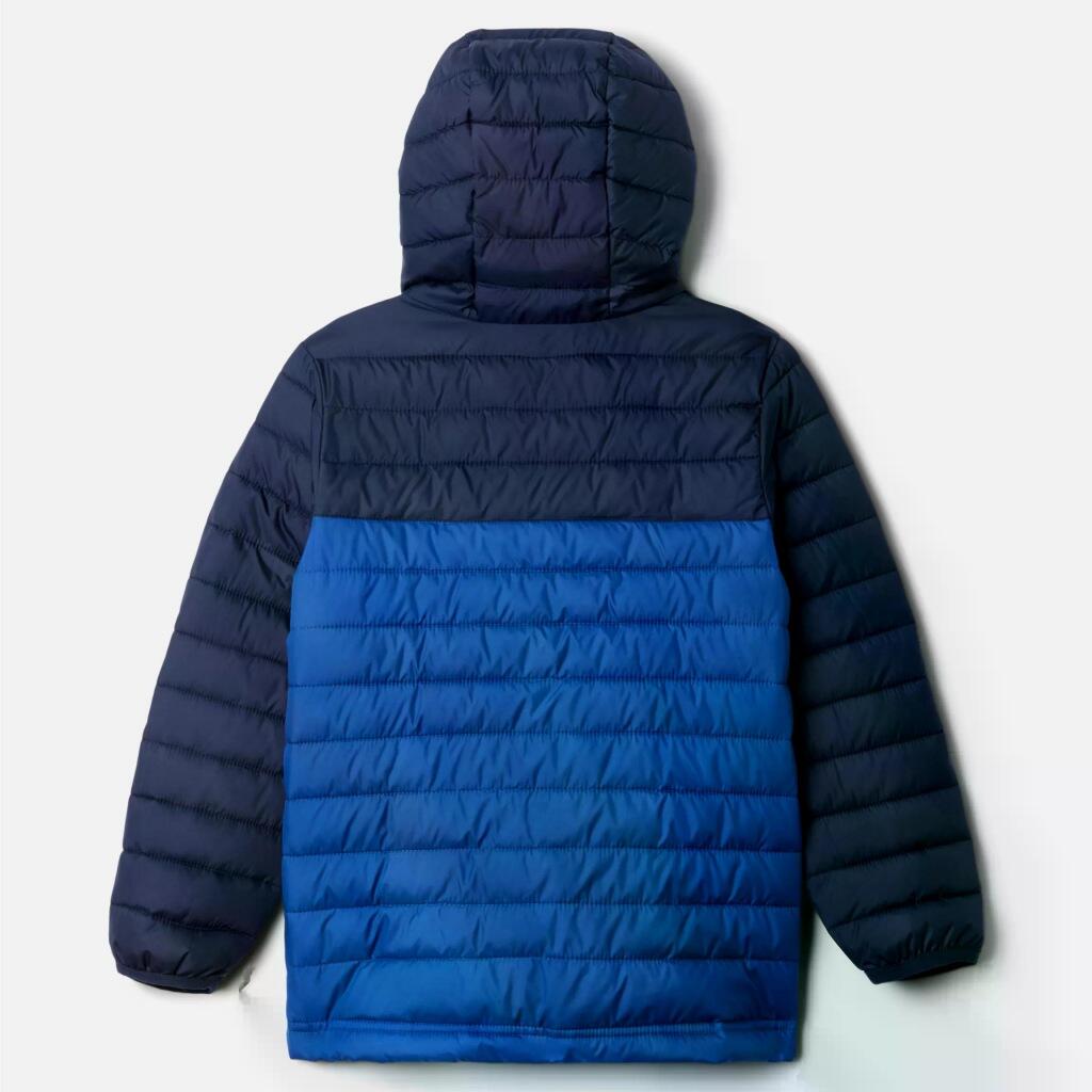 Columbia Modèle Powder Lite Ii Hooded Jacket Couleur Bleu 2/5