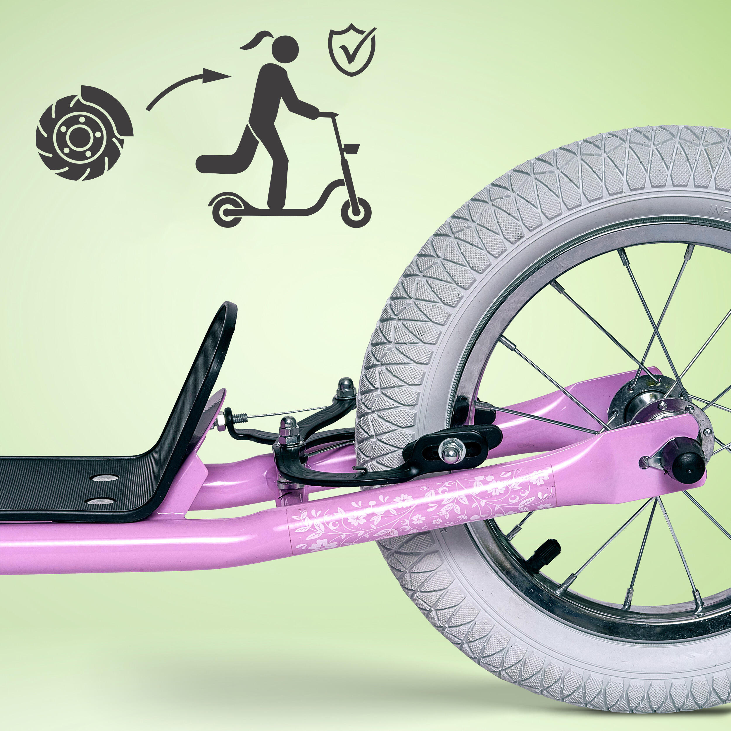Apollo Retro Step Paradise – 12,5" luchtbanden voor kinderen en tieners 5/7