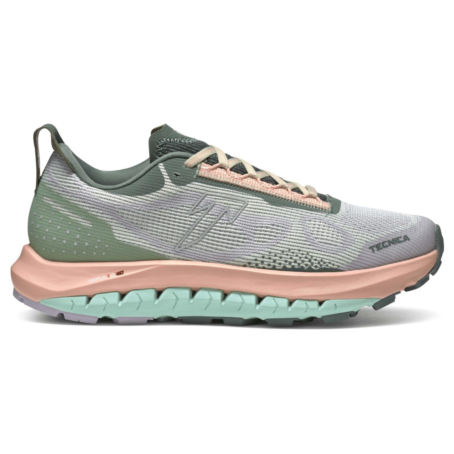 Zapatillas de montaña de mujer PYROX HYBRID Tecnica verde 3/6