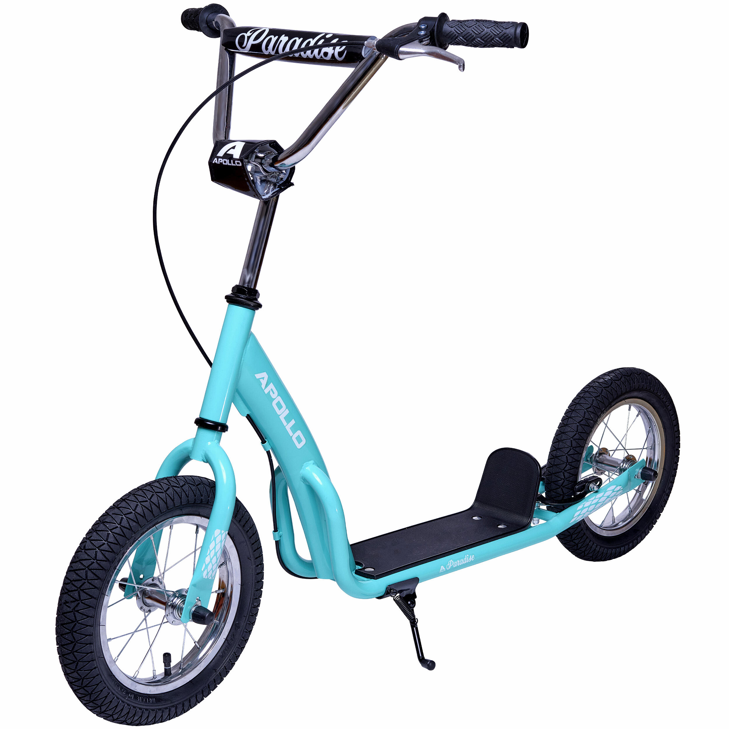 Apollo - Trottinette Apollo Paradise Retro – 12,5" Pneus À Air Pour Enfants - Draisienne - Bleu - 12" - Decathlon