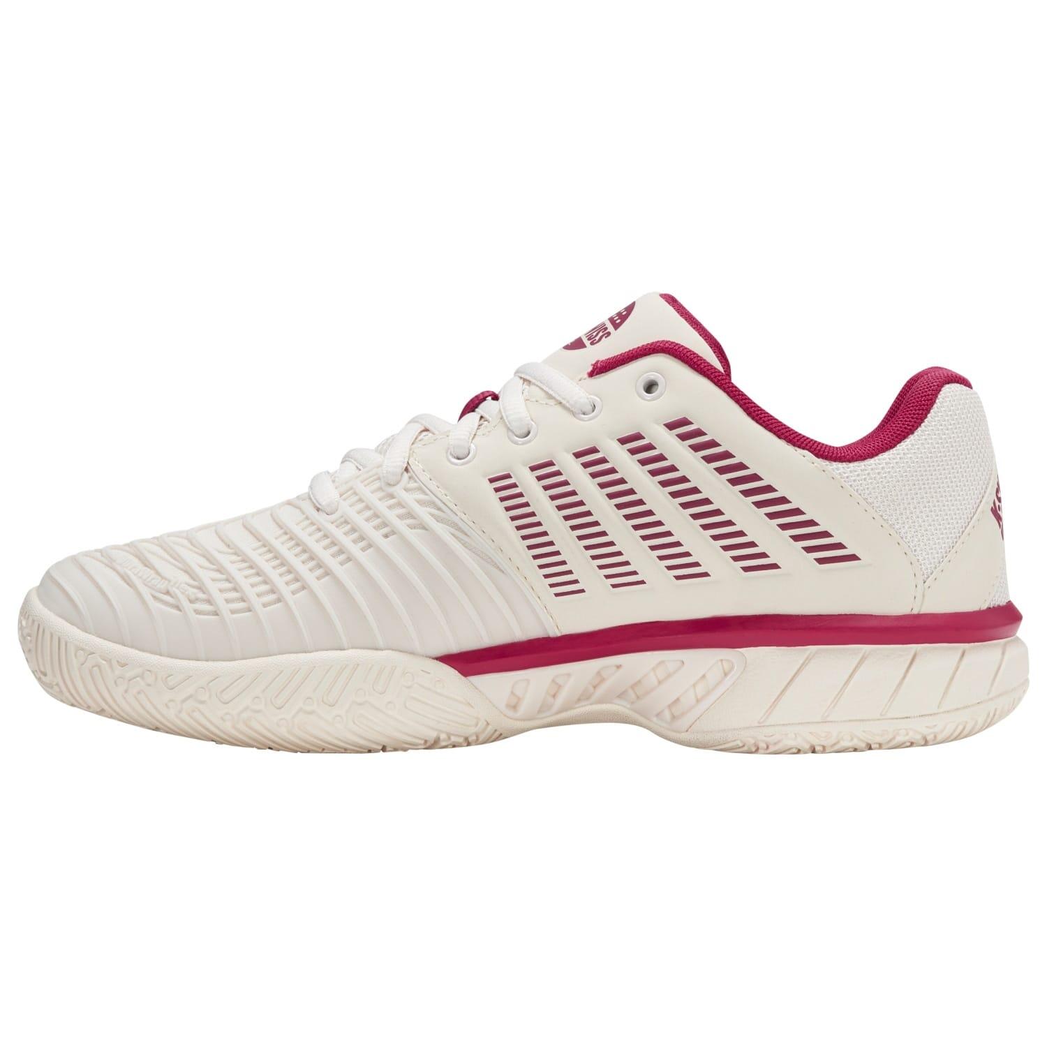 Zapatillas de pádel de mujer K-Swiss EXPRSLIGHT3 HB blanco cereza 6/7