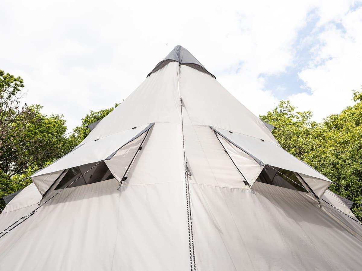 Opblaasbare familietent Tipi Hetta 460 Air Protect - 6 personen - Genaaide vloer 4/7