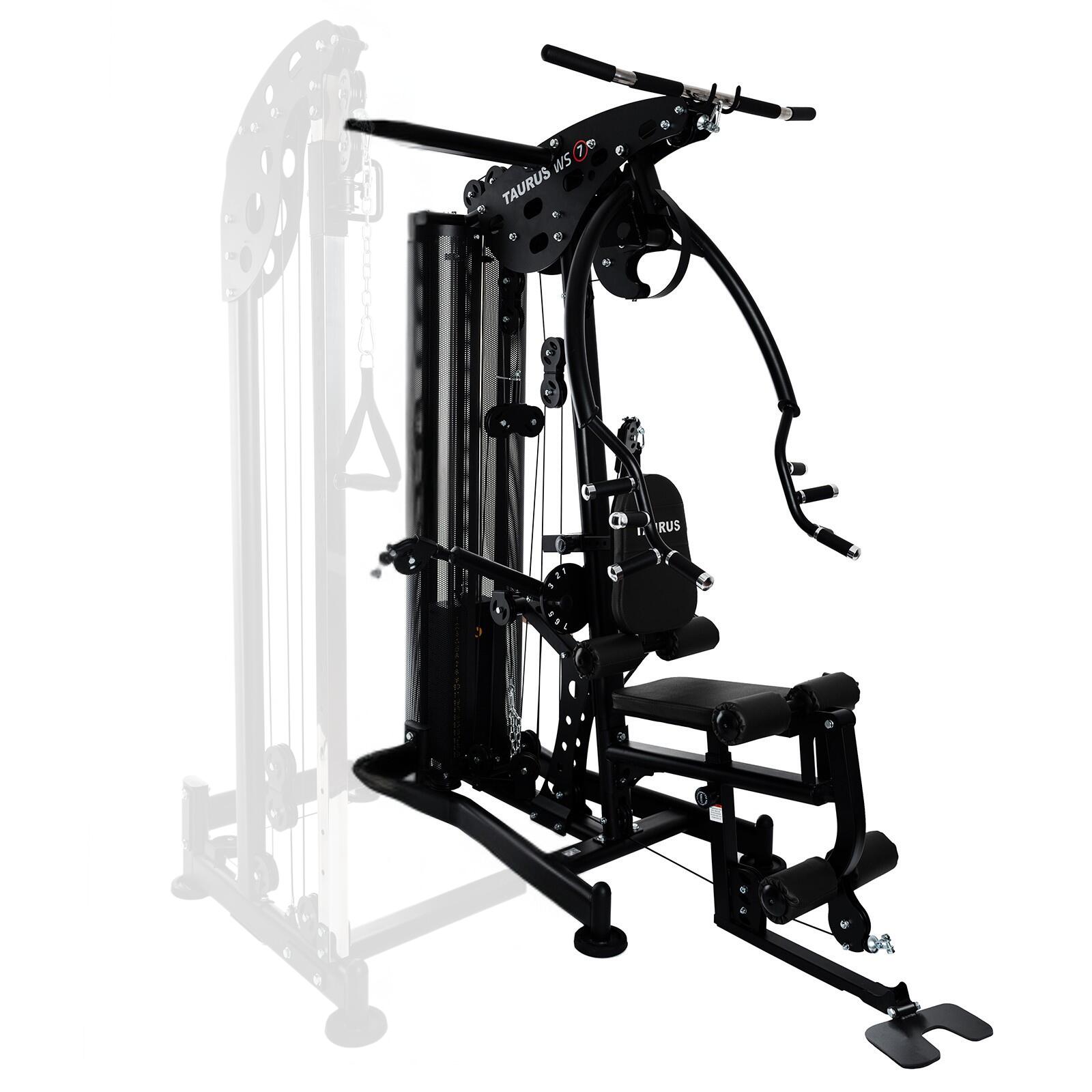 Station de musculation Taurus WS7          Vraag ChatGPT 7/7