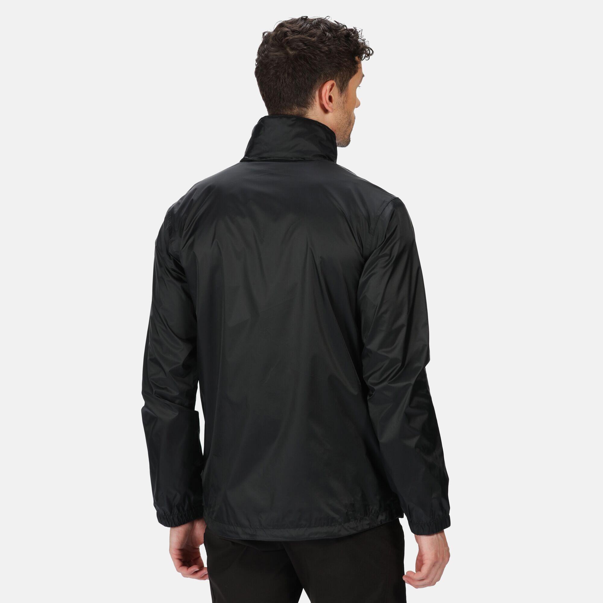 Mens Lyle IV Waterproof Hooded Jacket (Black) 4/5