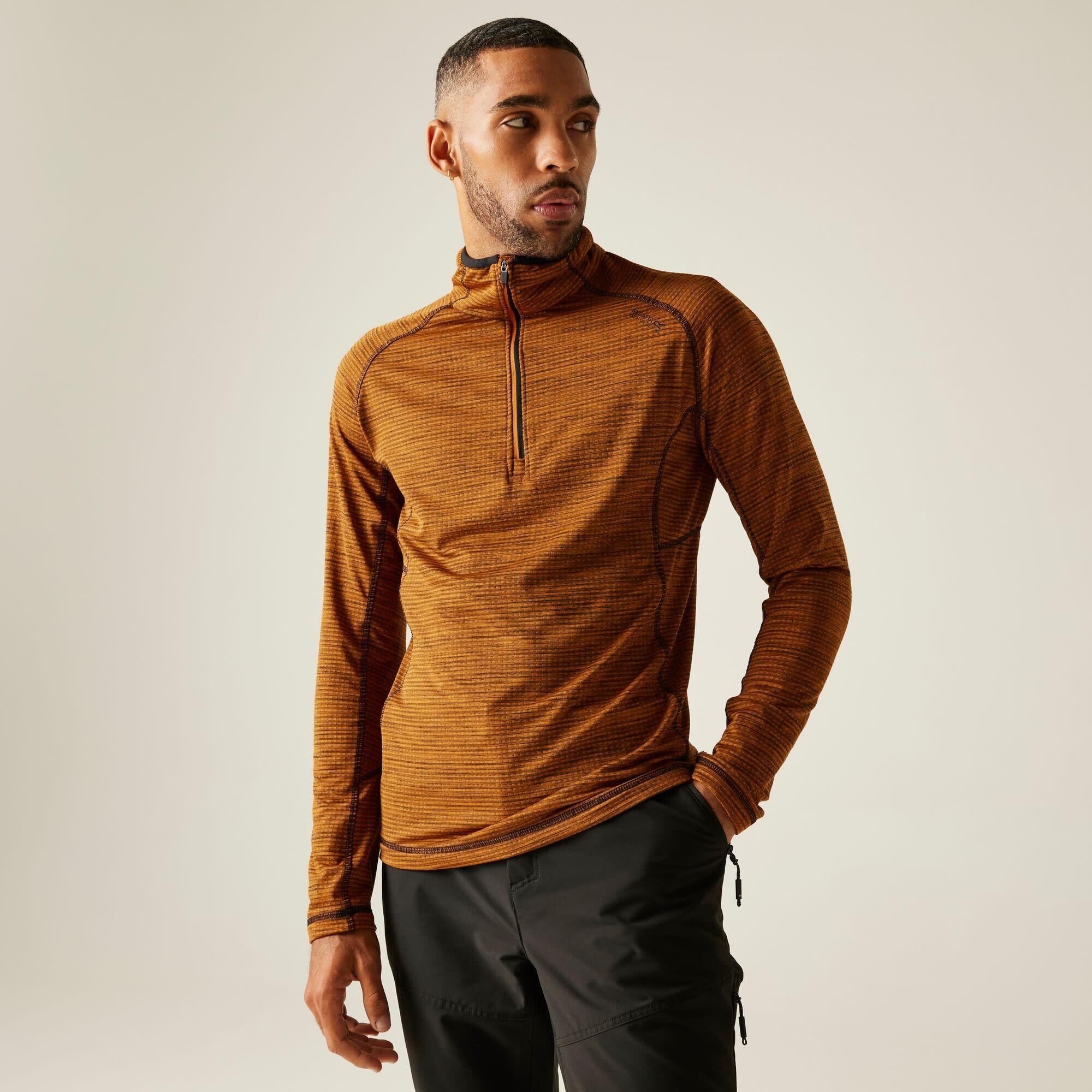 Polaire - homme - technique, zippée - yonder ii - pumpkinspice 6/7